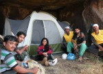 Cave on Lingana - lingana Climbing & Rappelling by Explorers Pune Mumbai