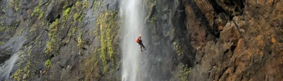Kataldhar Waterfall Rappelling