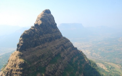 Lingana View from Railing Platue lingana Climbing & Rappelling by Explorers Pune Mumbai