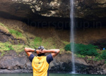 Reflection Devkund Waterfall Trek Explorers Pune Mumbai