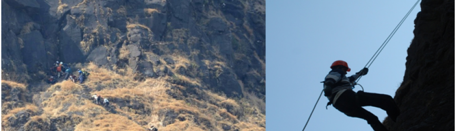 Raigad Bhavani Kada Climbing & Takmak Tok Rappelling