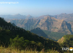 View from Ghumatichi Ghati - Chandragad to Aurther Seat Trek Explorers pune Mumbai