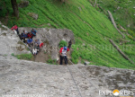 Rappelling At Kharimindiyari - Deo Tibba Base Camp Trek by Explorers Pune Mumbai