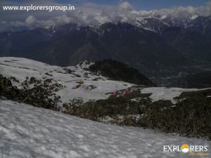 A view from summit Ridge Explorers Pune mumbai Adventure Trek Shirghan-Tungu Trek
