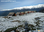 Kharimindiyari Camp. Explorers Pune mumbai Adventure Trek Manali Snow Trek