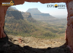 Explorers Adventure Treks Tours Pune Mumbai Gorakhgad Adventure Trek Long View of Siddhagad from Gorakshagad