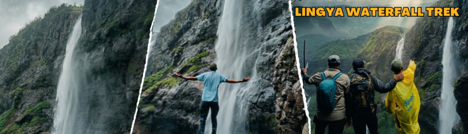 Lingya Waterfall Trek from Pune Mumbai bt Explorerstreksandtours