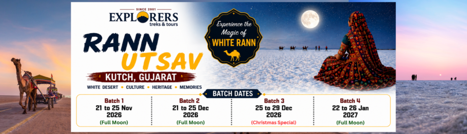 RANN UTSAV Tour from Pune Mumbai 2026-27 by Explorerstreksandtours